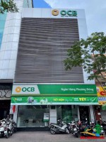 Toà Nhà OCB đường Hoàng Diệu, P12, Q4. ( Đoạn đẹp, vĩa hè rộng, gần Nguyễn Tất Thành)  khu thích hợp làm văn phòng,