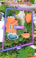 BIỆT THỰ NGUYỄN Ư DĨ – THẢO ĐIỀN, QUẬN 2 , Quỹ đất lớn, thuộc hàng hiếm, phù hợp làm dinh thự gia tộc